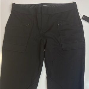 Black Riding Style Trousers Tahari Shelby Pant NWT Size 8